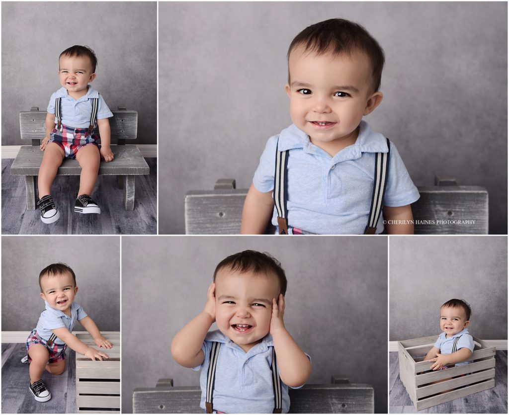 baton rouge, louisiana 1 year portraits with Cherilyn Haines Photography