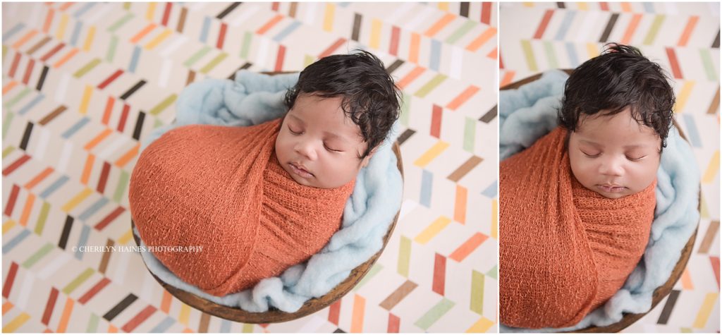 21 day old newborn baby boy