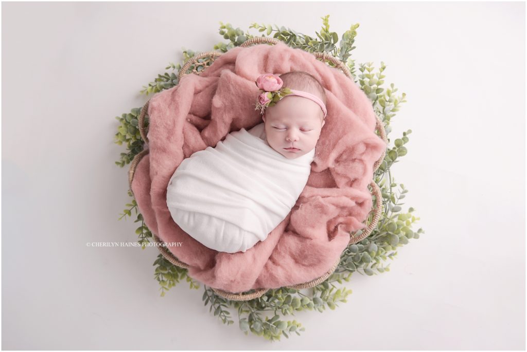 newborn portrait session in baton rouge, louisiana with cherilyn haines photography