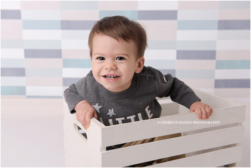 1 year session in Baton Rouge, LA with Cherilyn Haines Photography