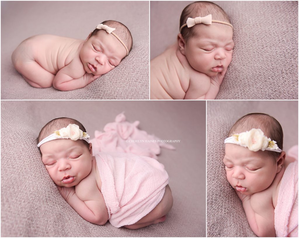 studio light newborn photography