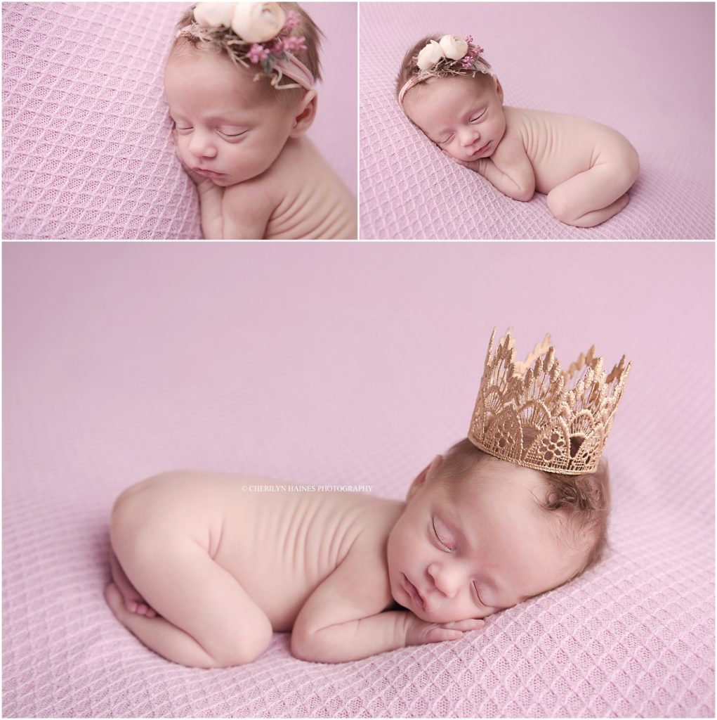 newborn portrait session in baton rouge