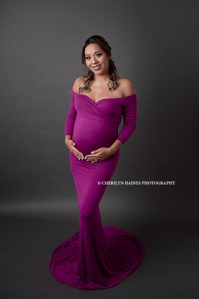 maternity portrait session in baton rouge, louisiana with cherilyn haines photography