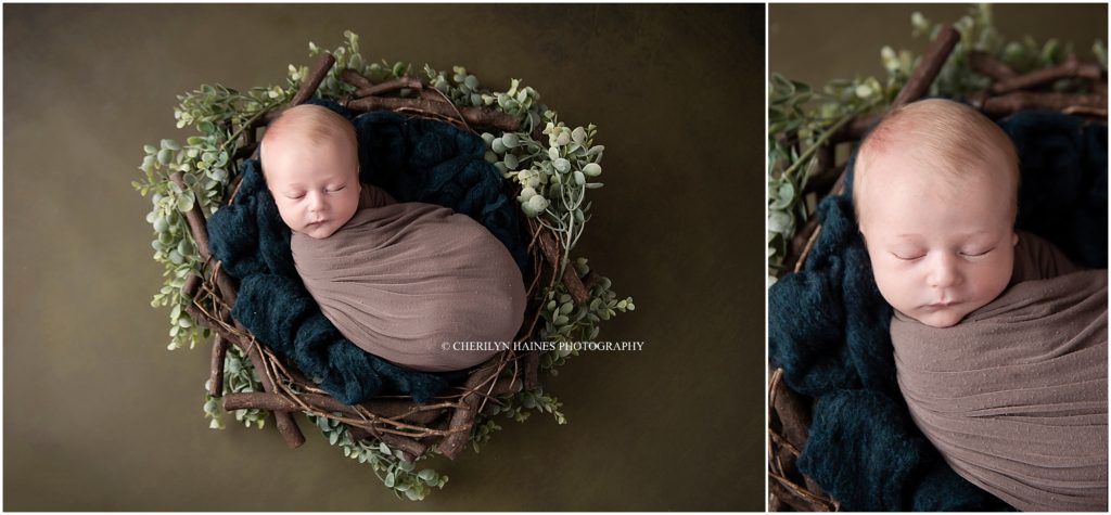newborn session in hammond, la